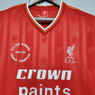 1985/1986 Liverpool Home Retro Shirt