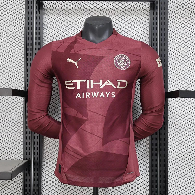 24/25 Manchester City away long sleeve player version