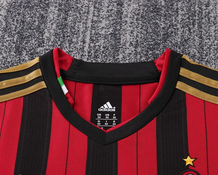 2013/14 Ac Milan Home Retro - Kids Kit