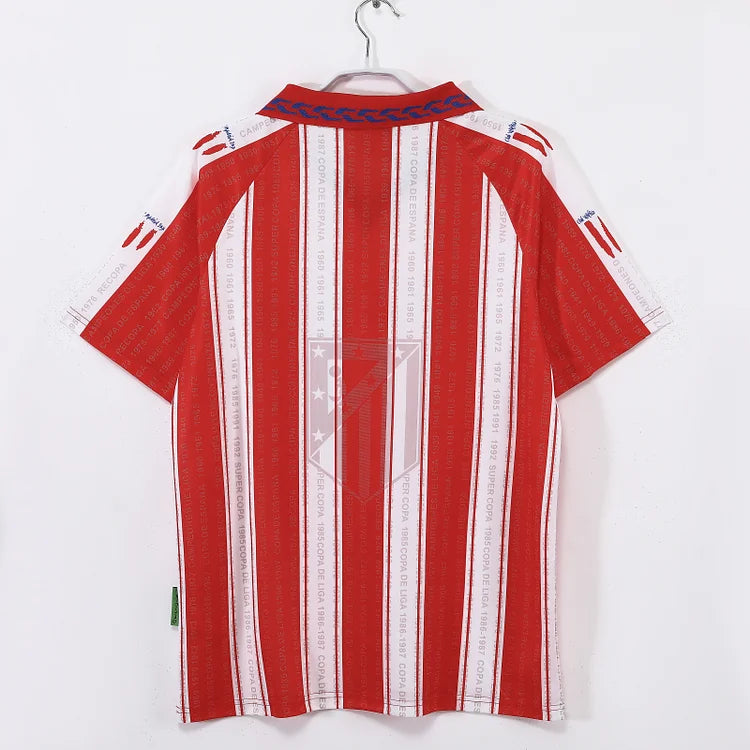 1995/96 Atletico Madrid Home Retro Kit -