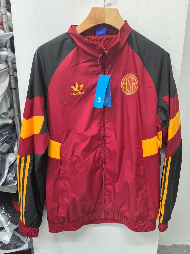 2024/25 Roma red trench coat.