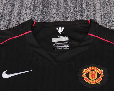 2007/08 Manchester United Away Retro - Kids Kit