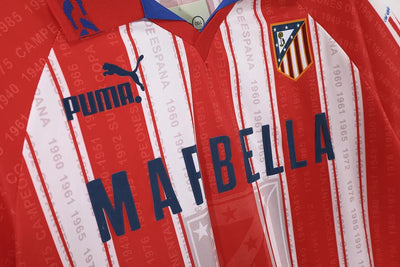 1995/96 Atletico Madrid Home Retro Kit -