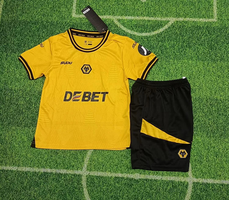 2024/25 Wolves Home - Kids Kit