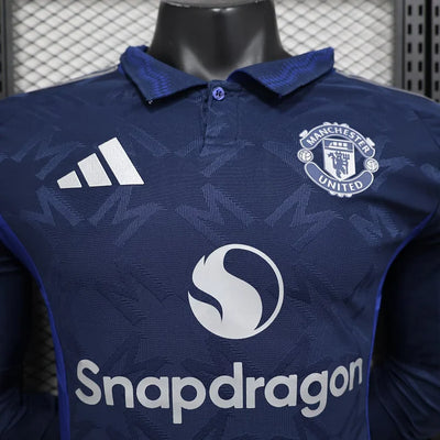 2024/2025 Manchester United Away Long Sleeve Player Version