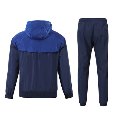 2024/25 Barcelona blue windbreaker jacket.