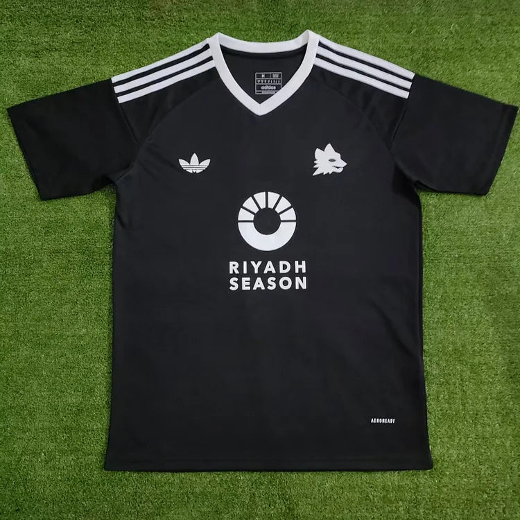 2024/25 Roma Black Training Shirt