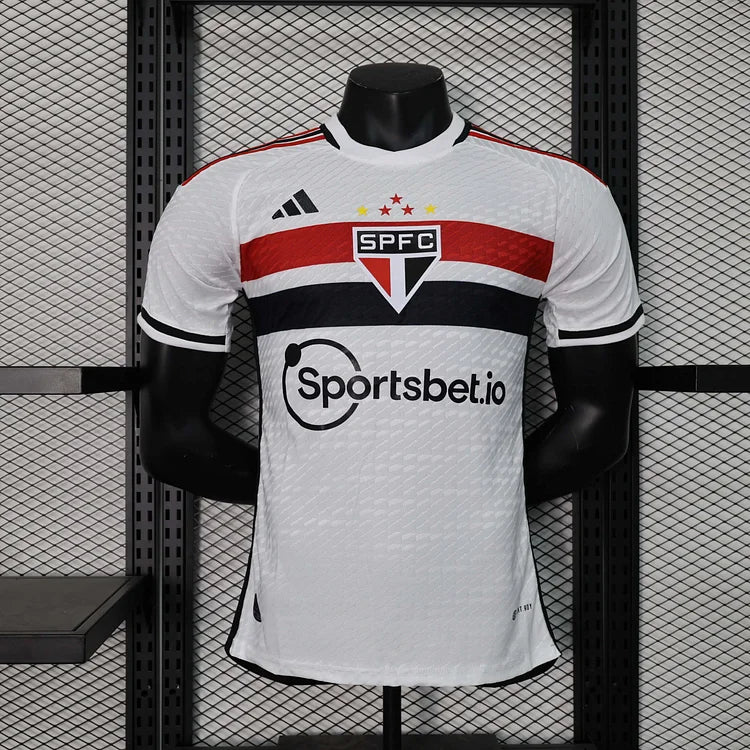 2023/24 Sao Paulo Home Jersey. - Player Version