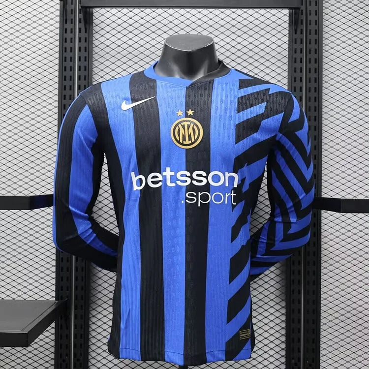 2024/25 Inter Milan Home Long Sleeve - Player Edition