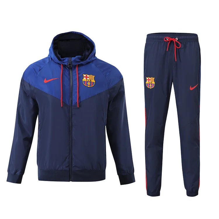 2024/25 Barcelona blue windbreaker jacket.