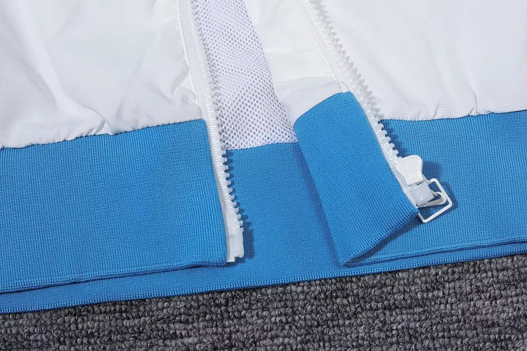 Manchester City retro hooded trench coat