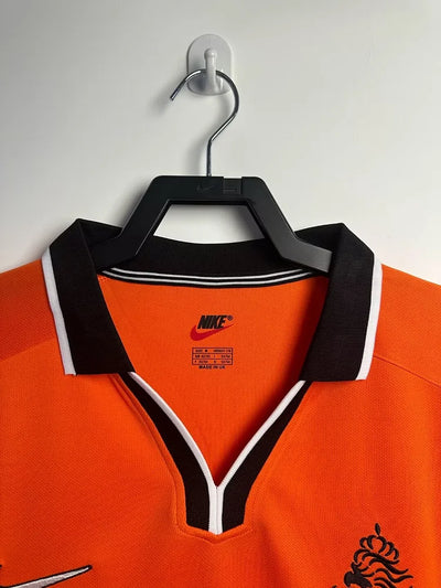 1998 Netherlands Home Retro Long Sleeve Shirt