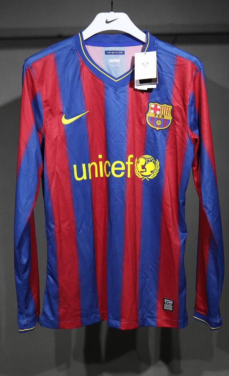 2009/10 Barcelona long sleeve jersey - player version