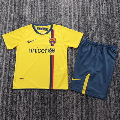 2008/09 Barcelona Away Retro Kit - Kids.