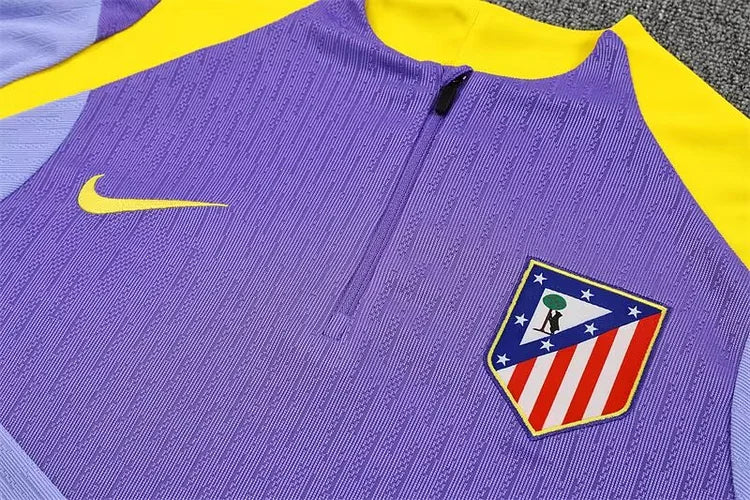 25/26 Atletico Madrid purple long-sleeved training suit