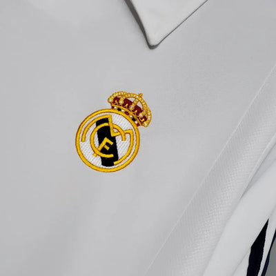 2001/02 Real Madrid home long-sleeved retro jersey
