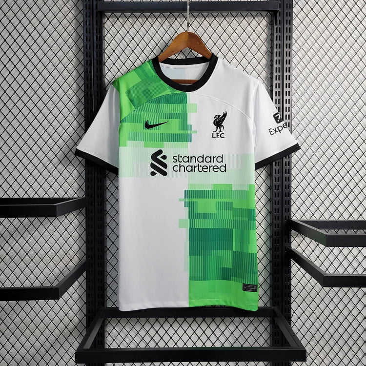 2023/24 Liverpool away jersey.