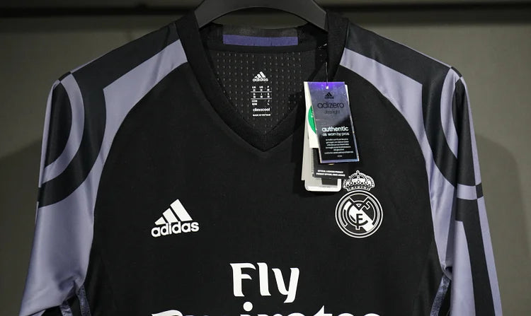 2016/17 Real Madrid Second Away Long Sleeve - Player Edition