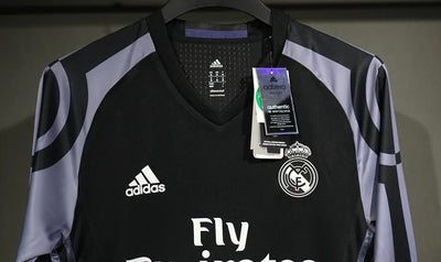 2016/17 Real Madrid Second Away Long Sleeve - Player Edition