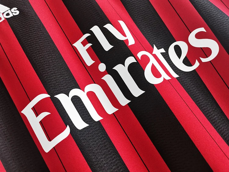 2013/14 AC Milan Home Long Sleeve Shirt