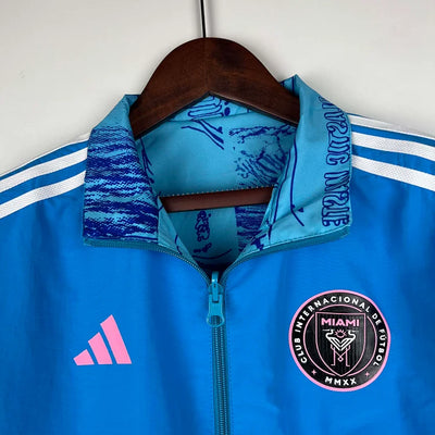 2023/2024 Inter Miami Reversible Windbreaker Blue Soccer Jersey