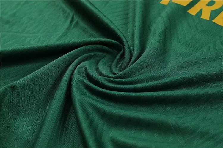 2023/24 Player Version Portugal Half-La Training Wear Green Football Shirt Set