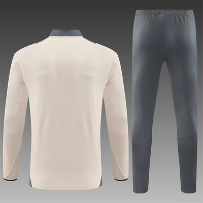 2024/25 Real Madrid Dark Grey Long Sleeve Training Kit