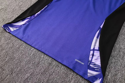 2024/25 German half zip training suit purple 1:1 Thailand quality suit