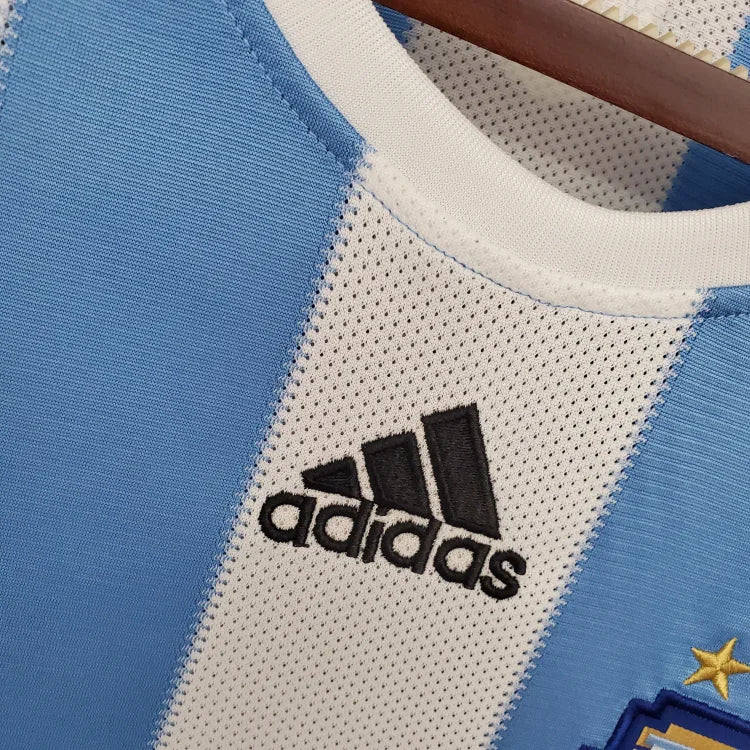 2010 World Cup Argentina home retro jersey