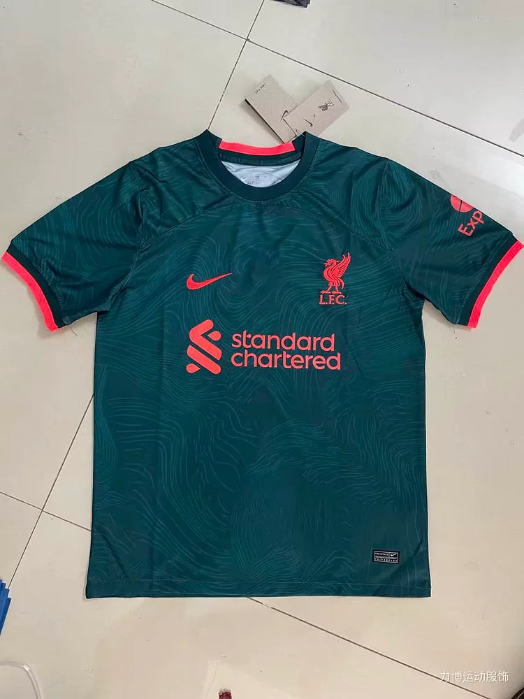 2022/23 LiverpoolSecond away jersey.