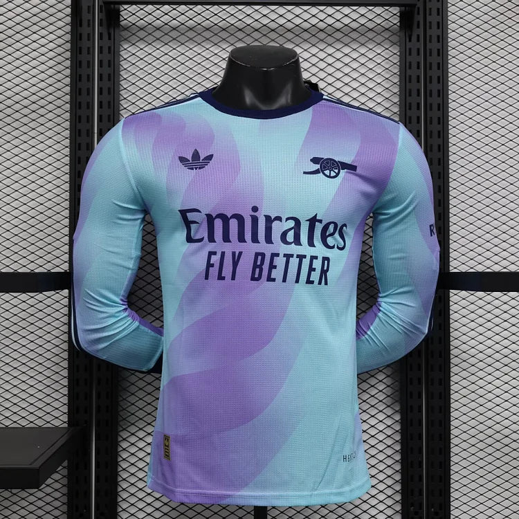2024/25 Arsenal Second Away Long Sleeve - Player Edition
