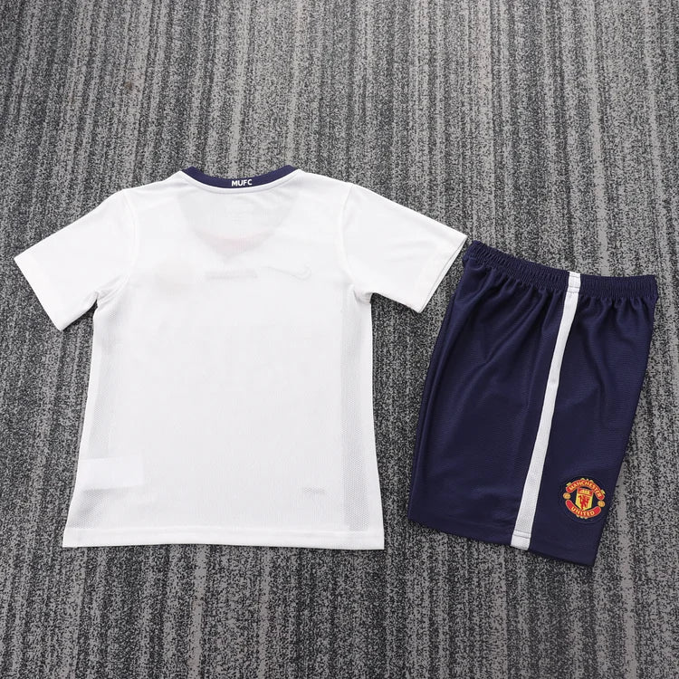 2008/09 Manchester United Away Retro - Kids Kit