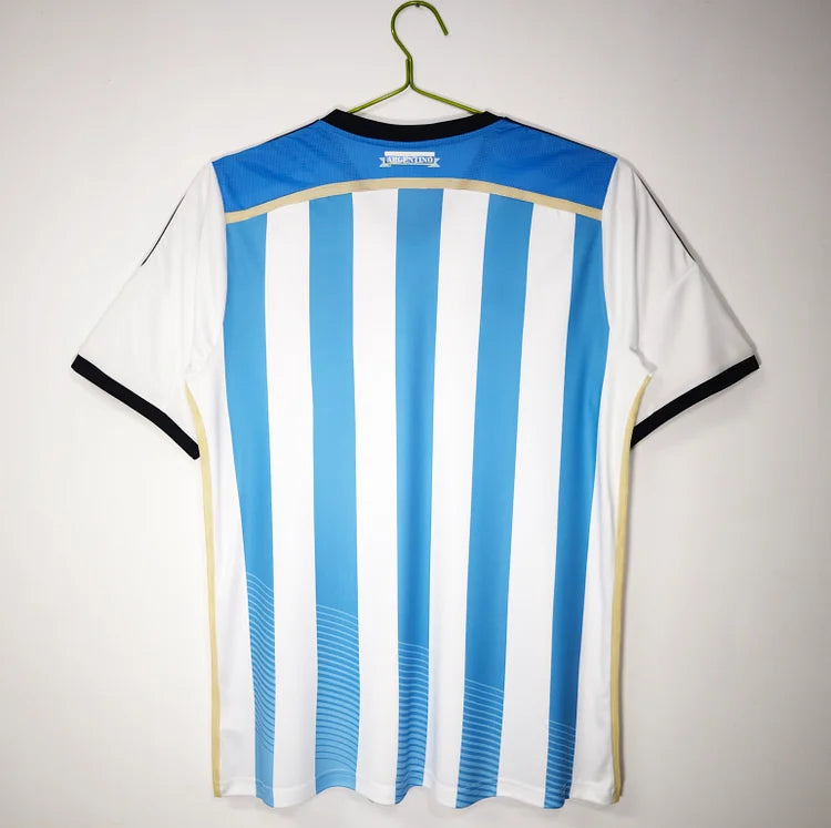 2014 Argentina Home Retro Jersey