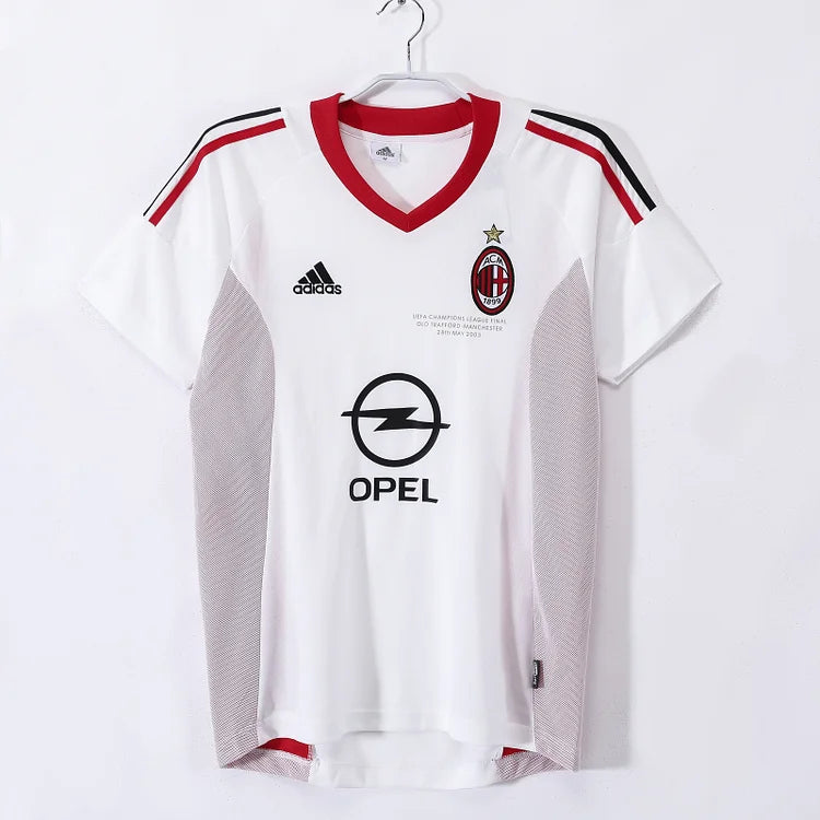2002/03 AC Milan Away Retro Shirt