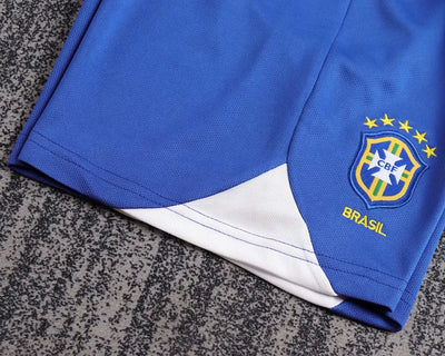 2004 Brazil Home Retro - Kids Kit