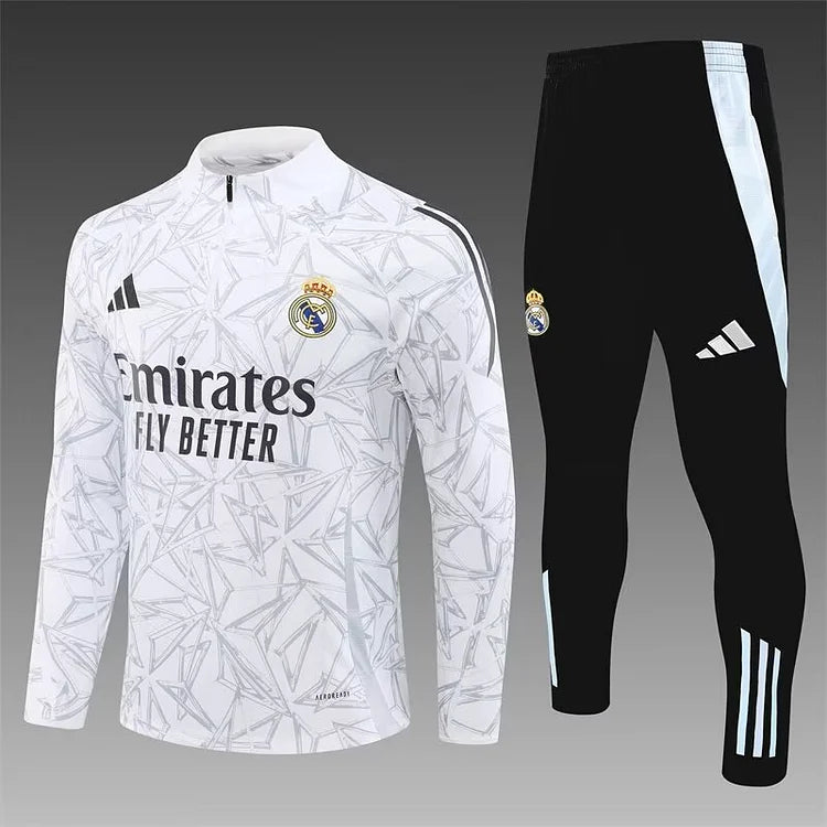 2024/25 Real Madrid half zip training sportswear 1:1 Thai quality