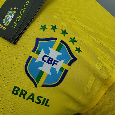 2021 Brazil Home Jersey - Player Edition