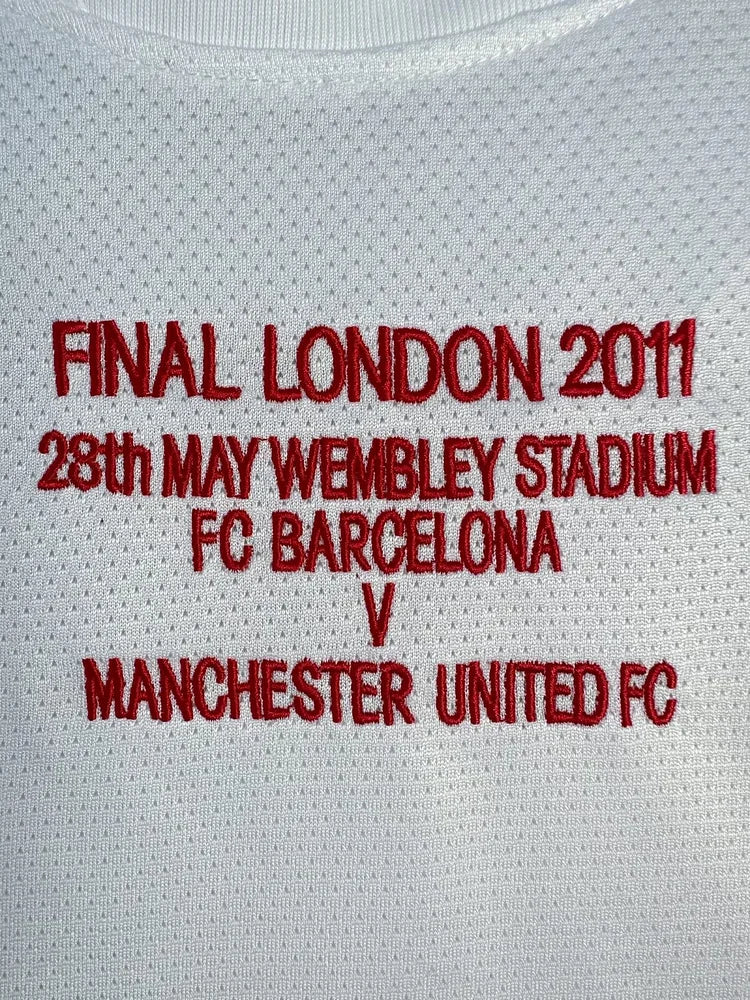 2010/11 Manchester United Away Long Sleeve Shirt - Champions League Edition