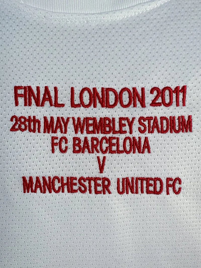 2010/11 Manchester United Away Long Sleeve Shirt - Champions League Edition