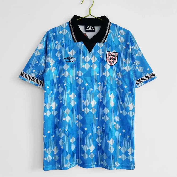 1990 England second away retro jersey