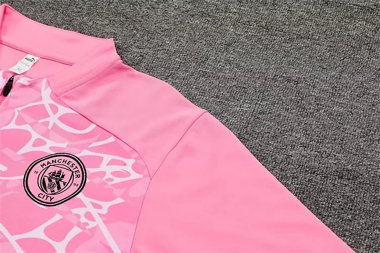2024/25 Manchester City pink long sleeve training kit
