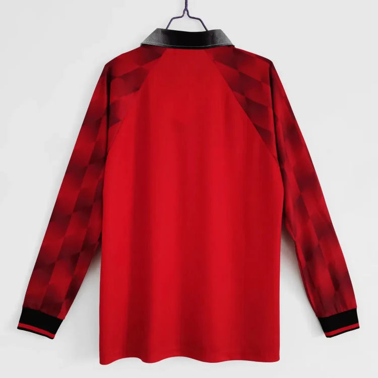 1996/97 Manchester United Home Long Sleeve Retro Shirt