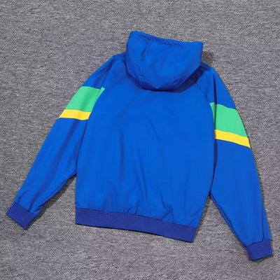 2024/25 Brazil National Team Blue Windbreaker