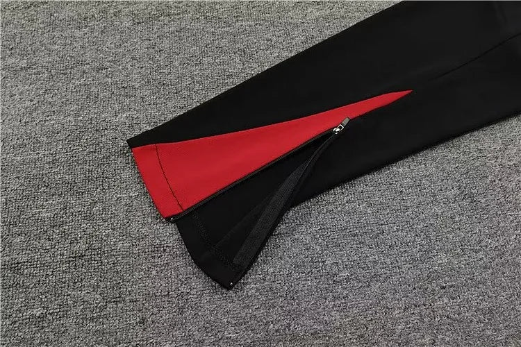 2024/25 Portuguese half-pull training suit red 1:1 Thai quality suit