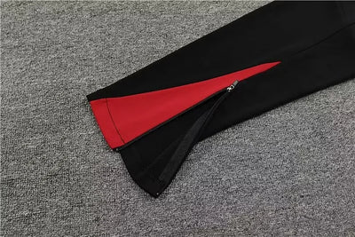 2024/25 Portuguese half-pull training suit red 1:1 Thai quality suit
