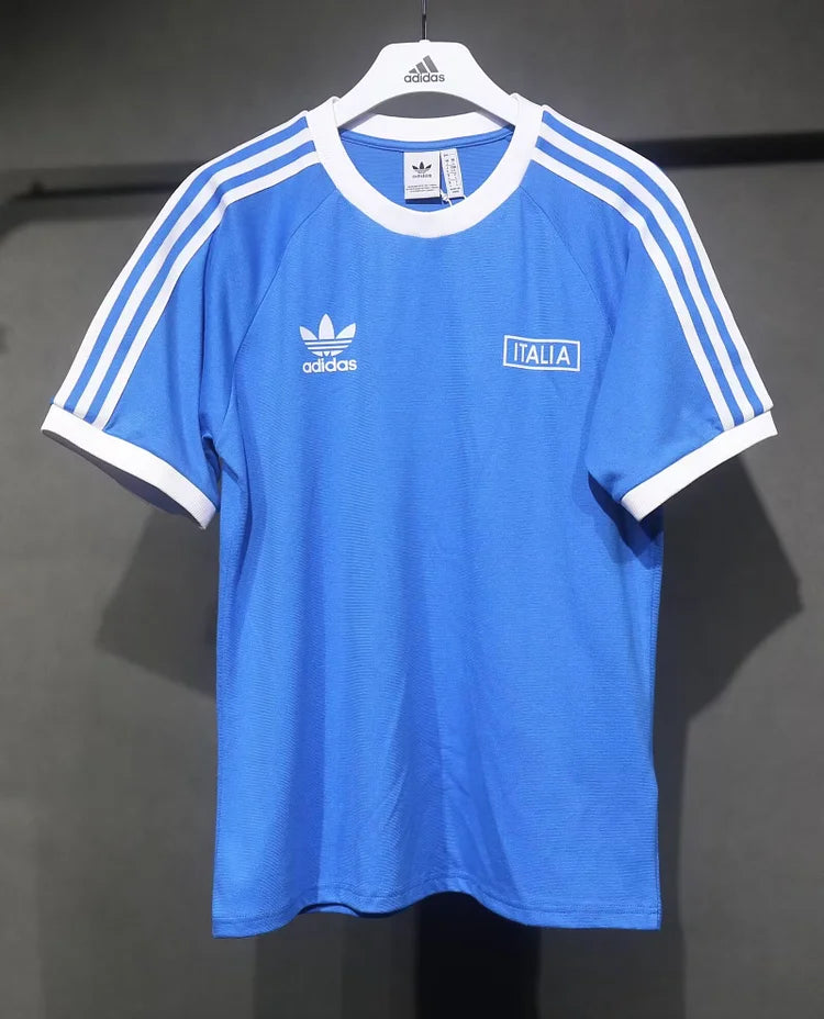 2024 Italian blue vintage T-shirt