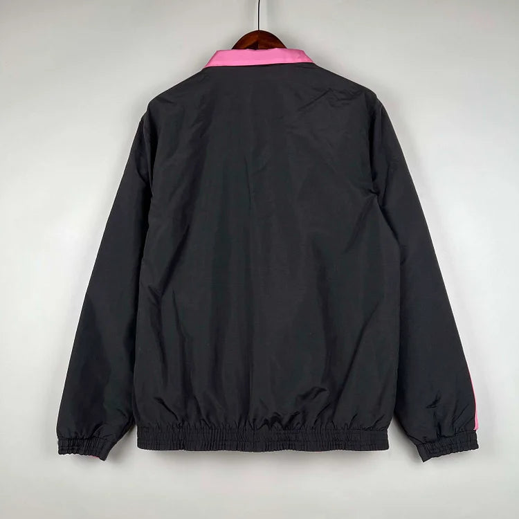 2023/2024 Inter Miami Reversible Windbreaker(black-pink)Soccer Jersey