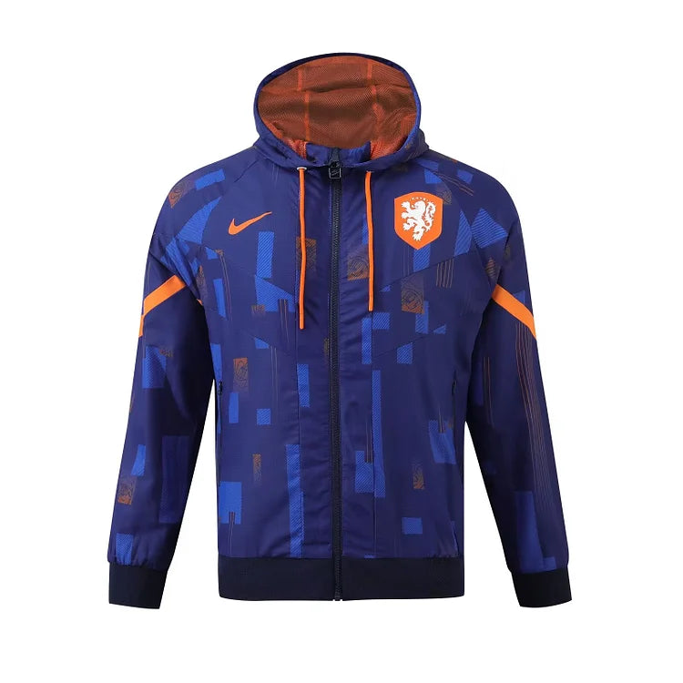 2024/25 Netherlands national team blue windbreaker