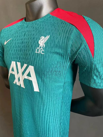 2024/25 Liverpool pre-match green training kit