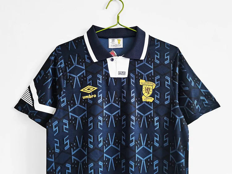 1992/93 Scotland home retro jersey 1:1 Thai quality